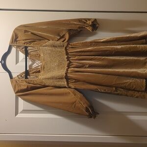 Free People Daphne Velvet Mini Dress